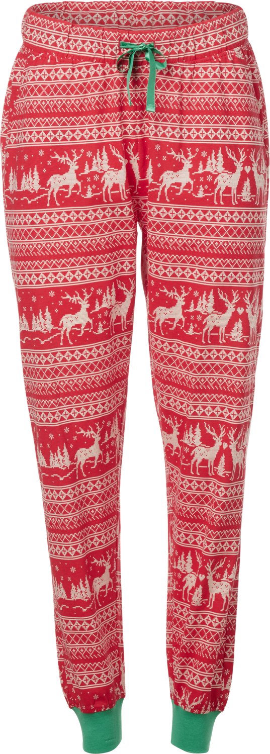 Magellan Outdoors Women's Deer Scene Fair Isle Lounge Pants - view number 1