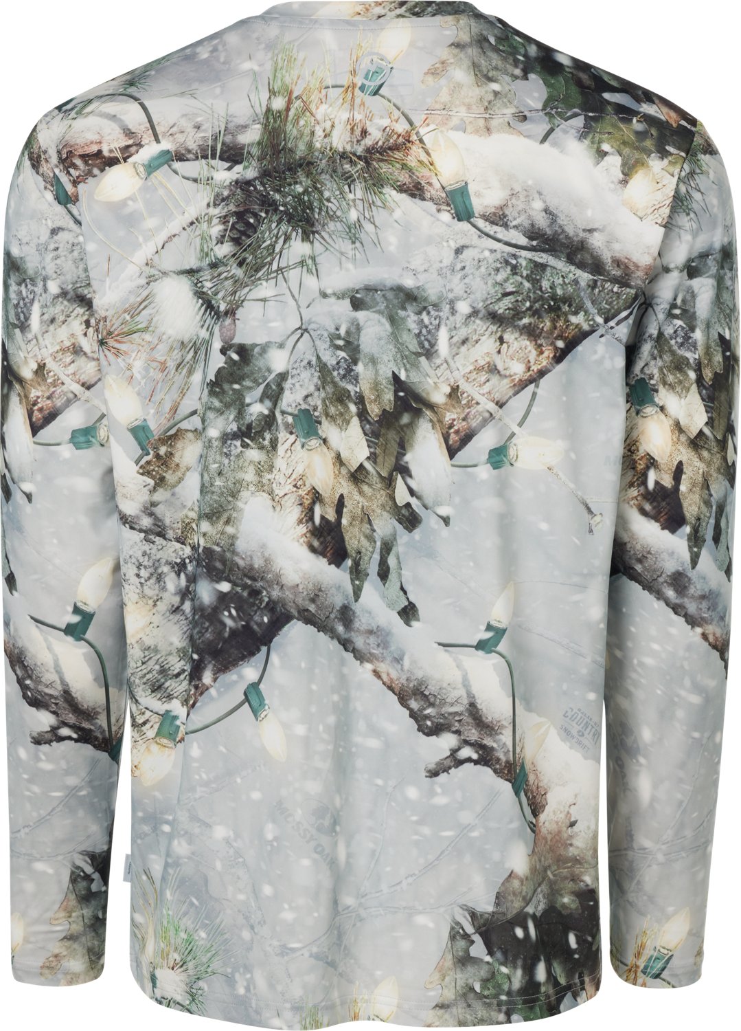 Magellan Outdoors Men's Holiday Mossy Oak Break-Up Country Snowdrift 2.0 Long Sleeve T-shirt - view number 2