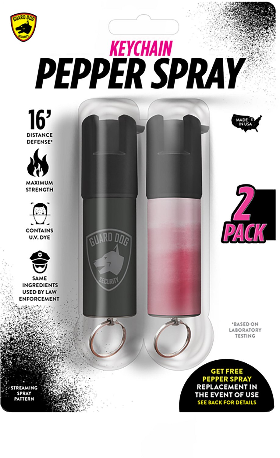 Guard Dog Security Keychain Pepper Spray 2-Pack - view number 2