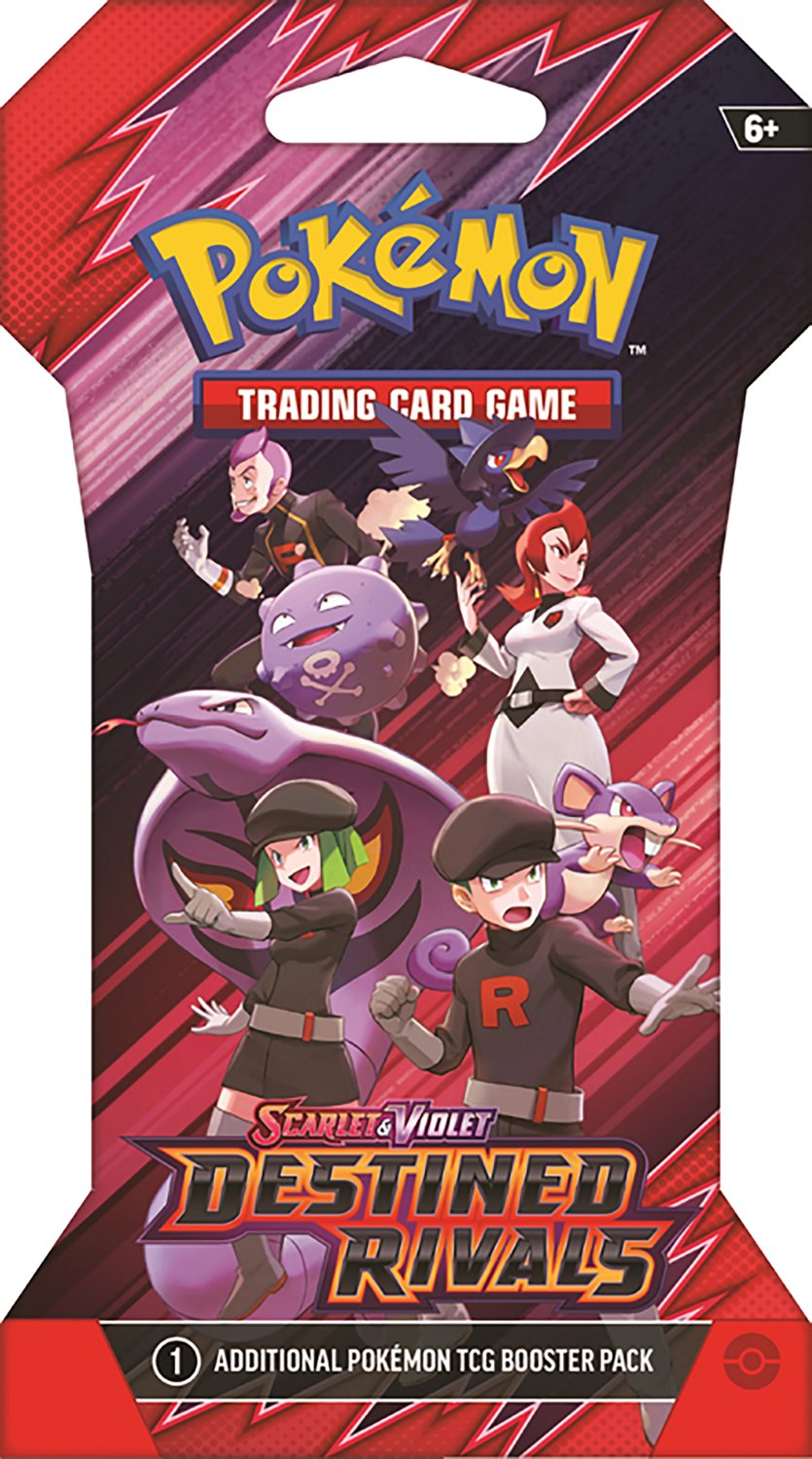 ポケモンカードゲーム NEW 60PACKS Destined Rivals sv10 Pokemon SV10 Destined Rivals Booster Pack | Team Rocket : Target