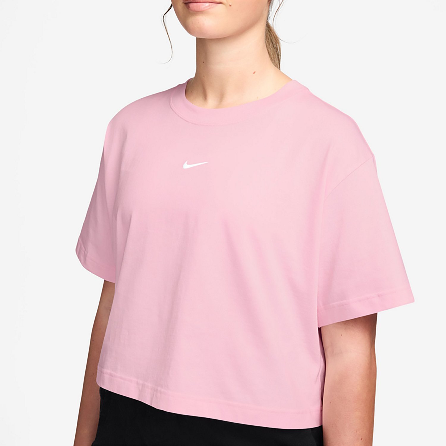 Nike Women's Nike Sportswear Classic Crop Short Sleeve T-shirt - view number 3
