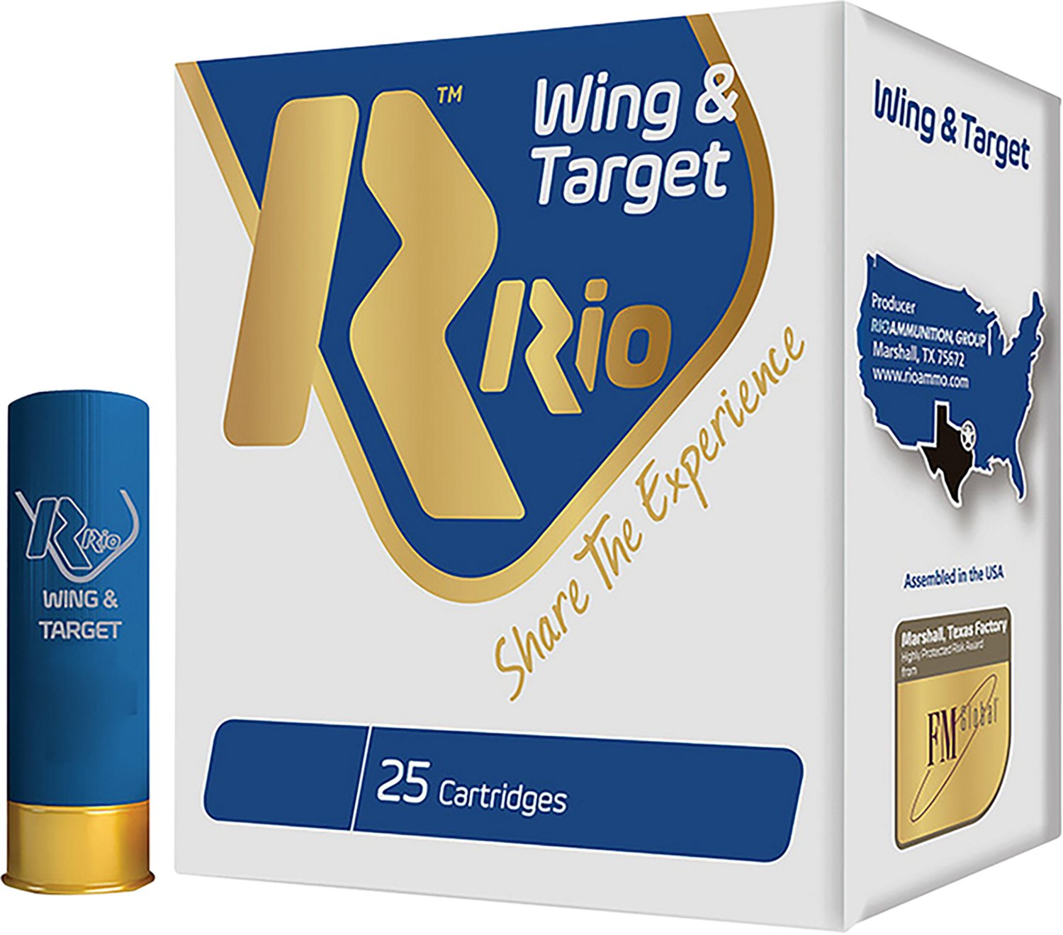 Rio Ammunition Wing and Target 12 Gauge Shotshells - 25 rounds - view number 1
