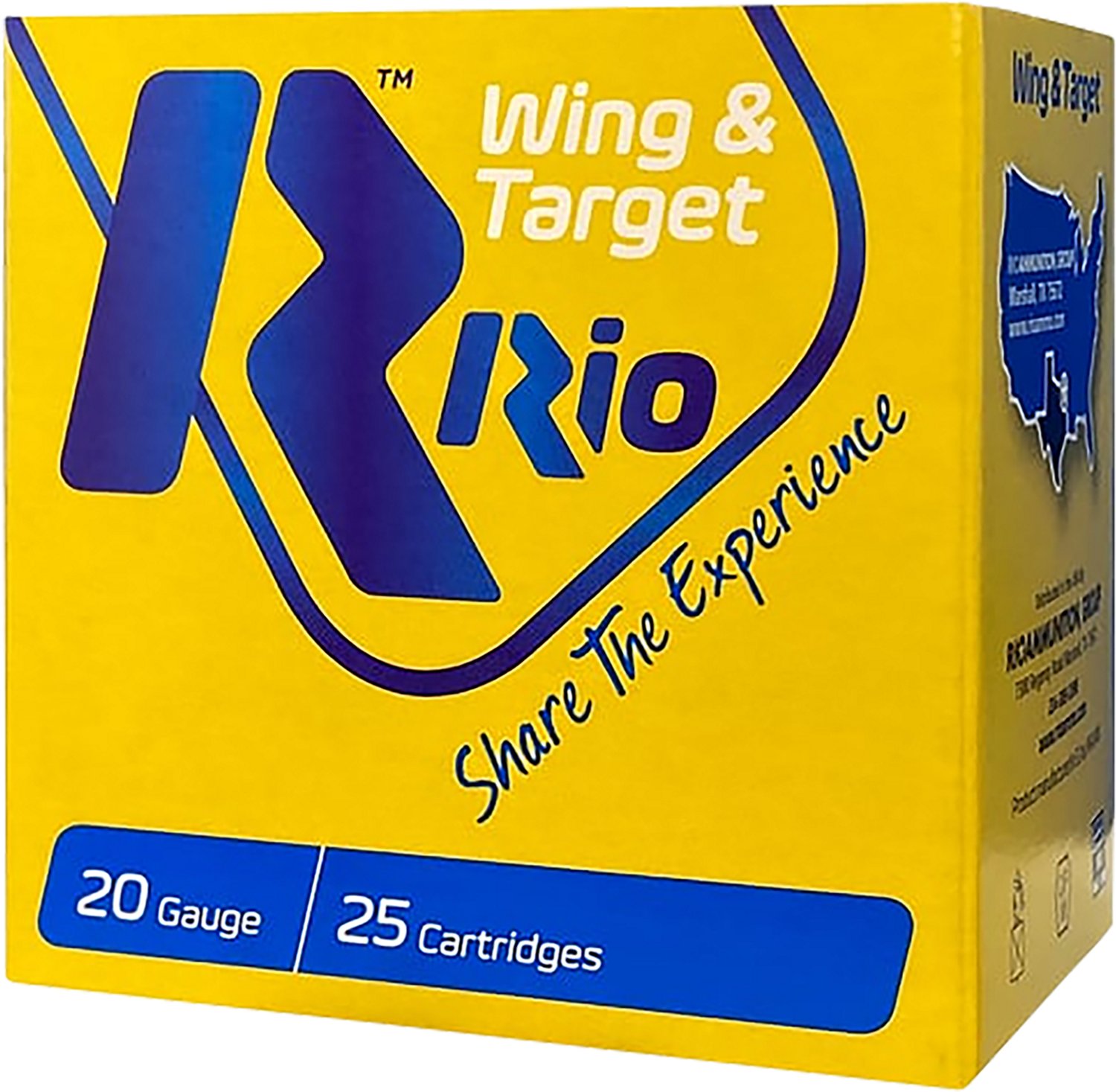 Rio Ammunition Wing and Target 20 Gauge Shotshells - 25 rounds - view number 1