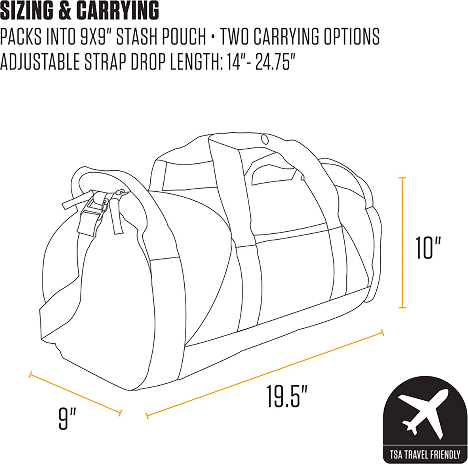 Carhartt Classic Round Duffel Bag - view number 5