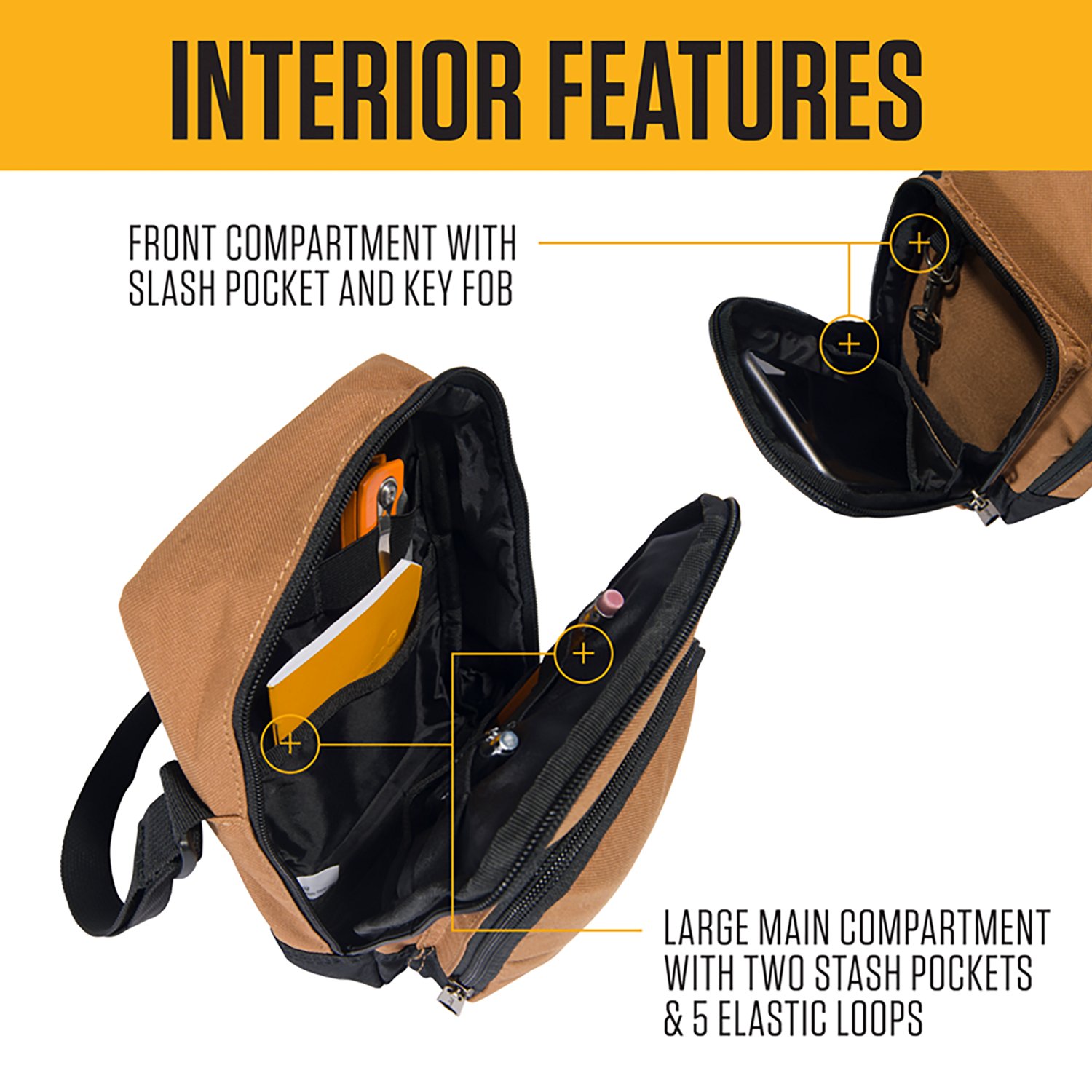 Carhartt Crossbody Zip Bag - view number 3