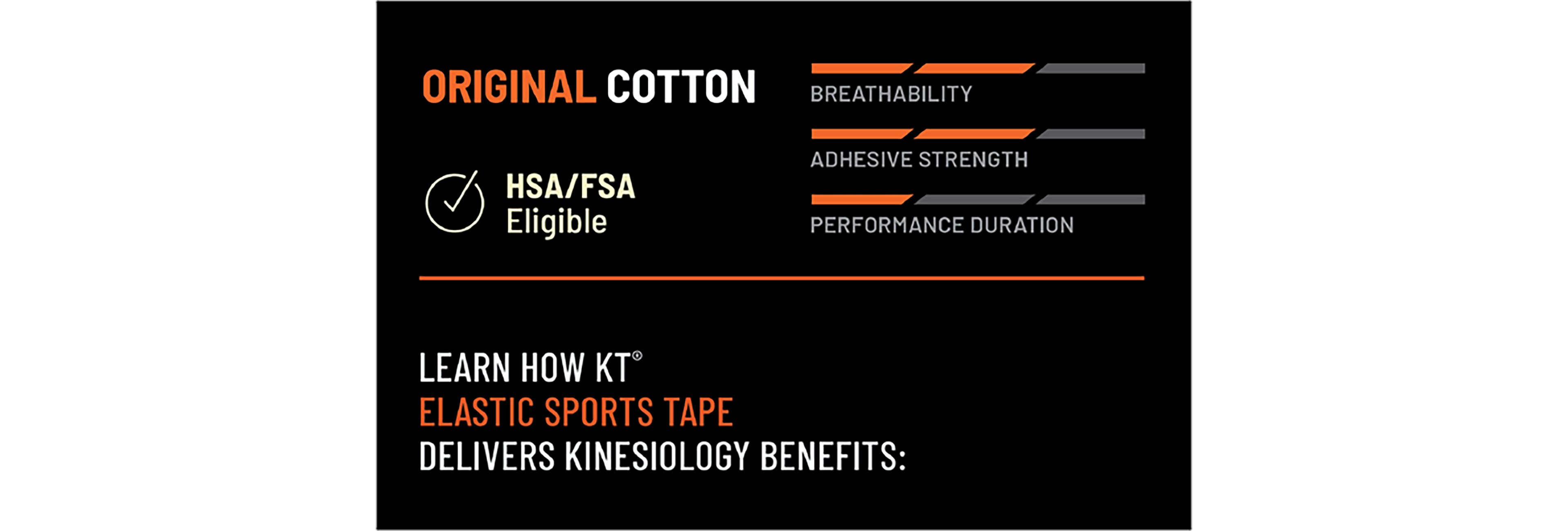 KT Tape Elastic Athletic Tape