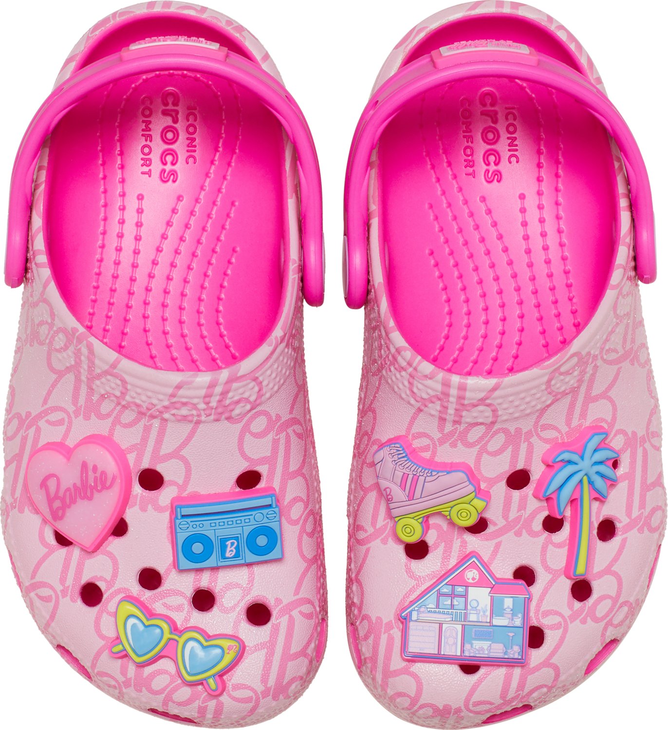 Crocs Toddlers' Classic Mattel Barbie Clogs - view number 5