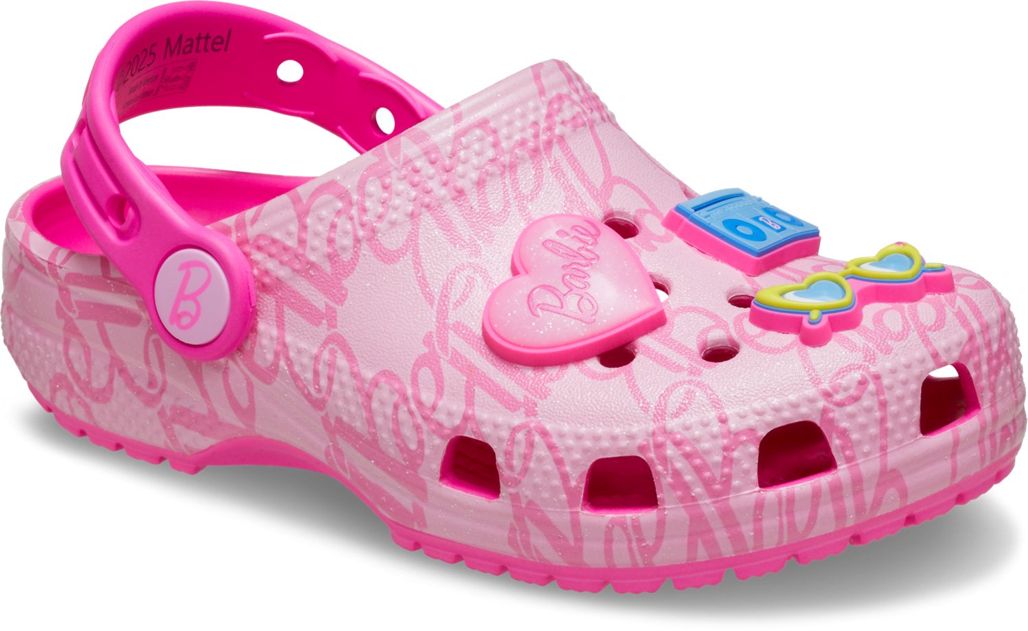 Crocs Toddlers' Classic Mattel Barbie Clogs - view number 7