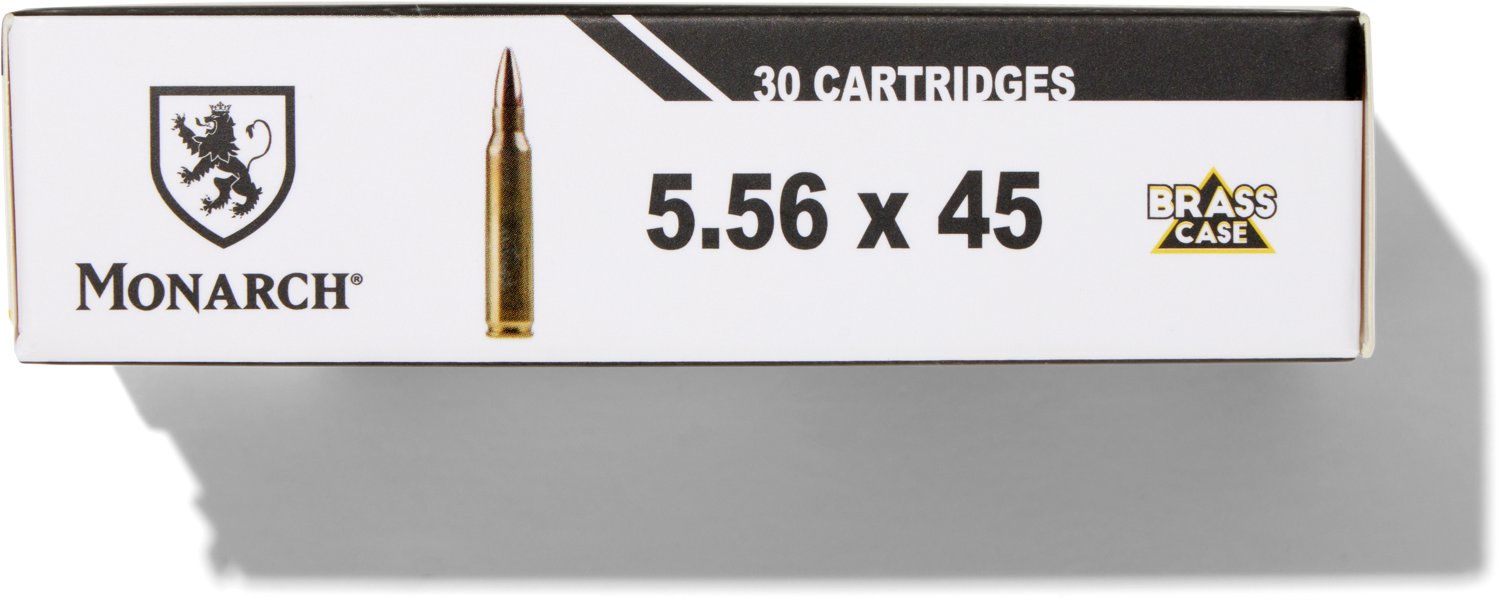 Monarch 5.56x45mm 55gr Full Metal Jacket Centerfire 30-Round Pack - view number 2
