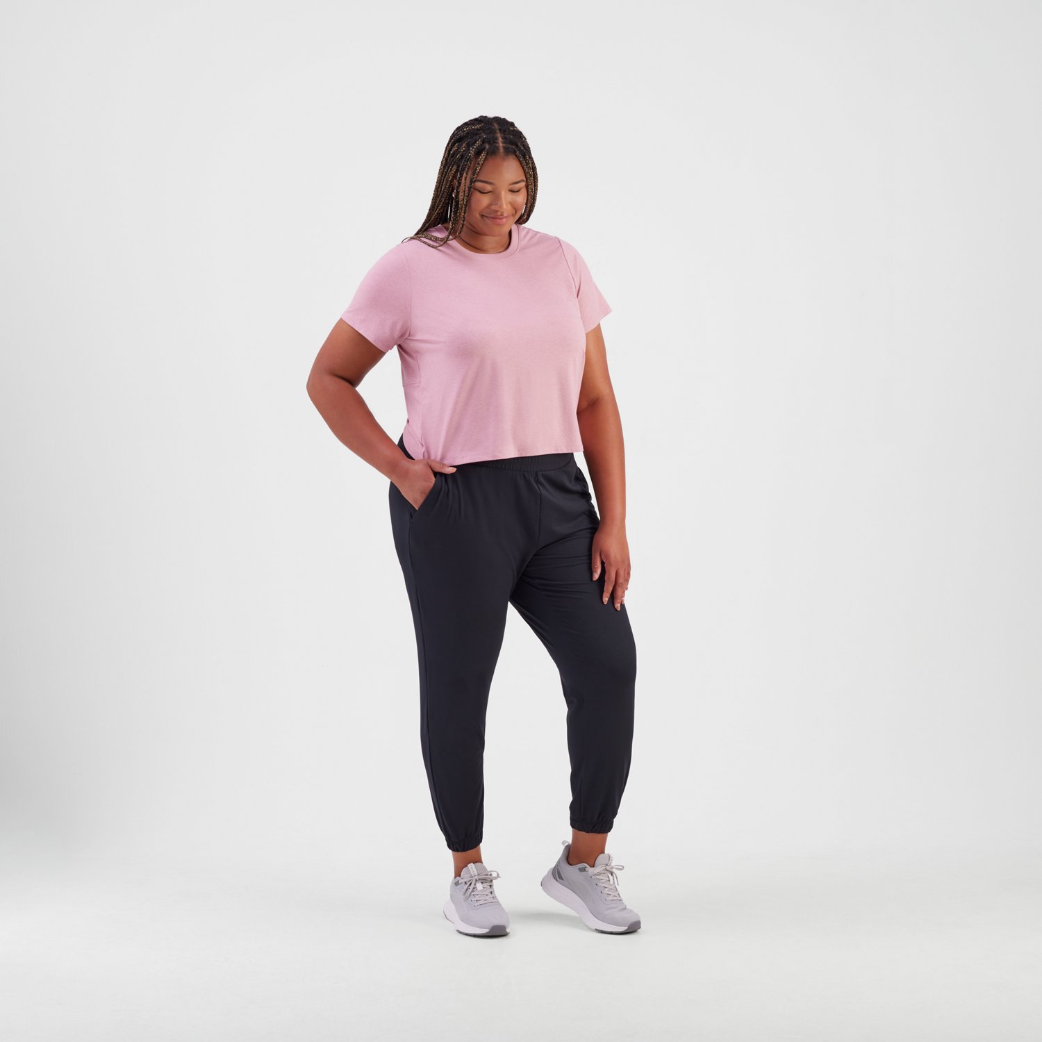 Freely Women's Plus Kari Short Sleeve T-shirt