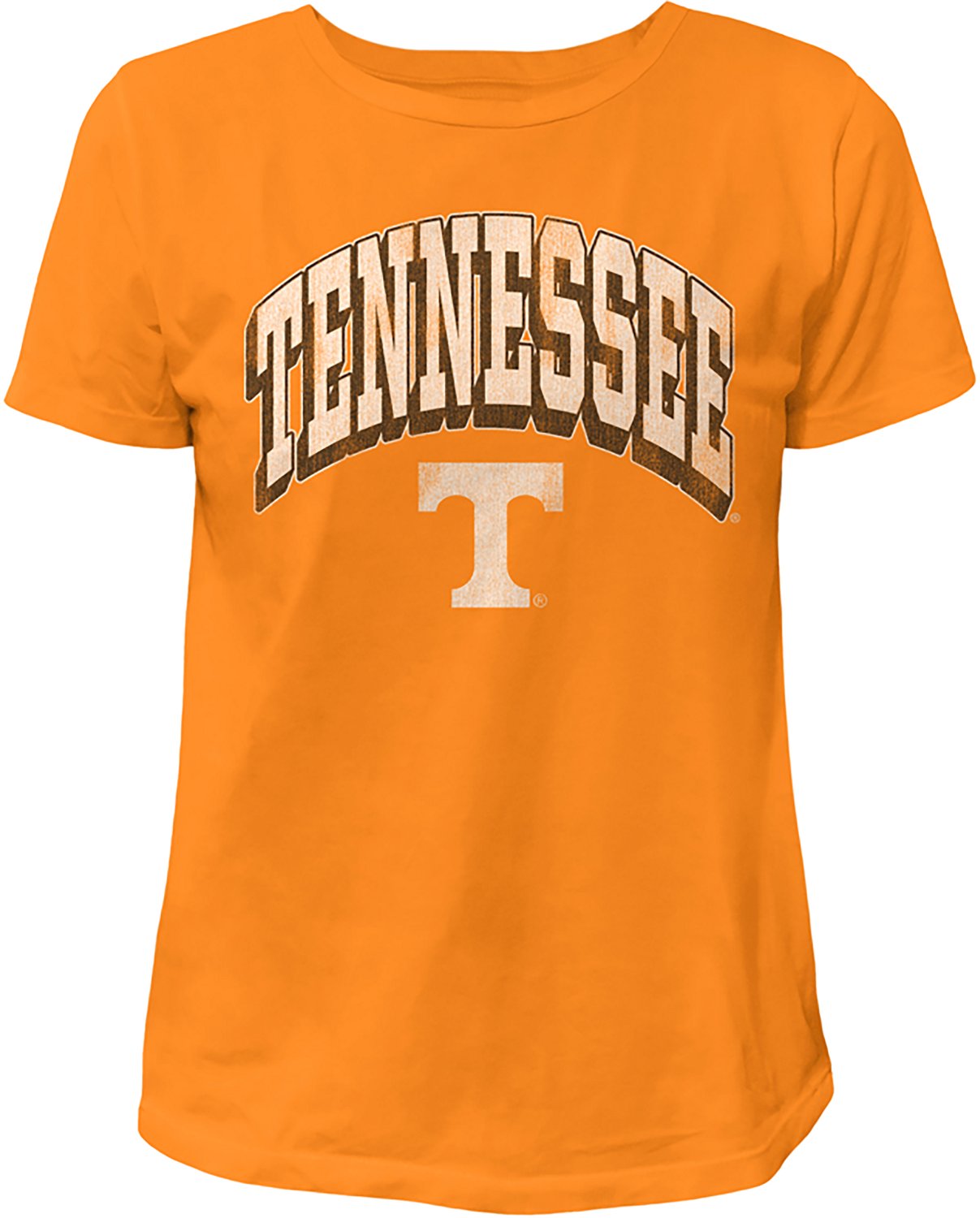 WILDCAT RETRO Women's Tennessee Arch Shadow Boxy T-shirt - view number 2