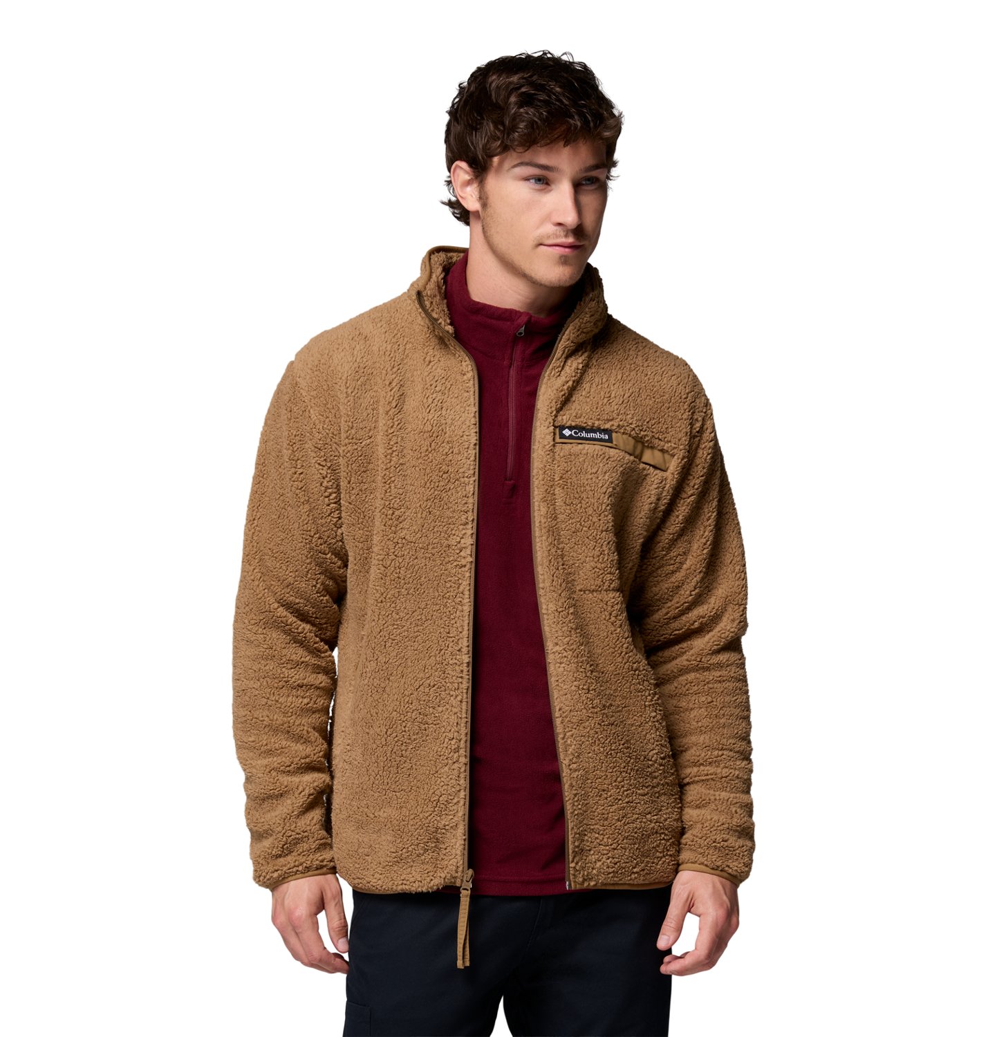 Columbia Sportswear Men's Rugged Ridge High Pile Full Zip Jacket - view number 2