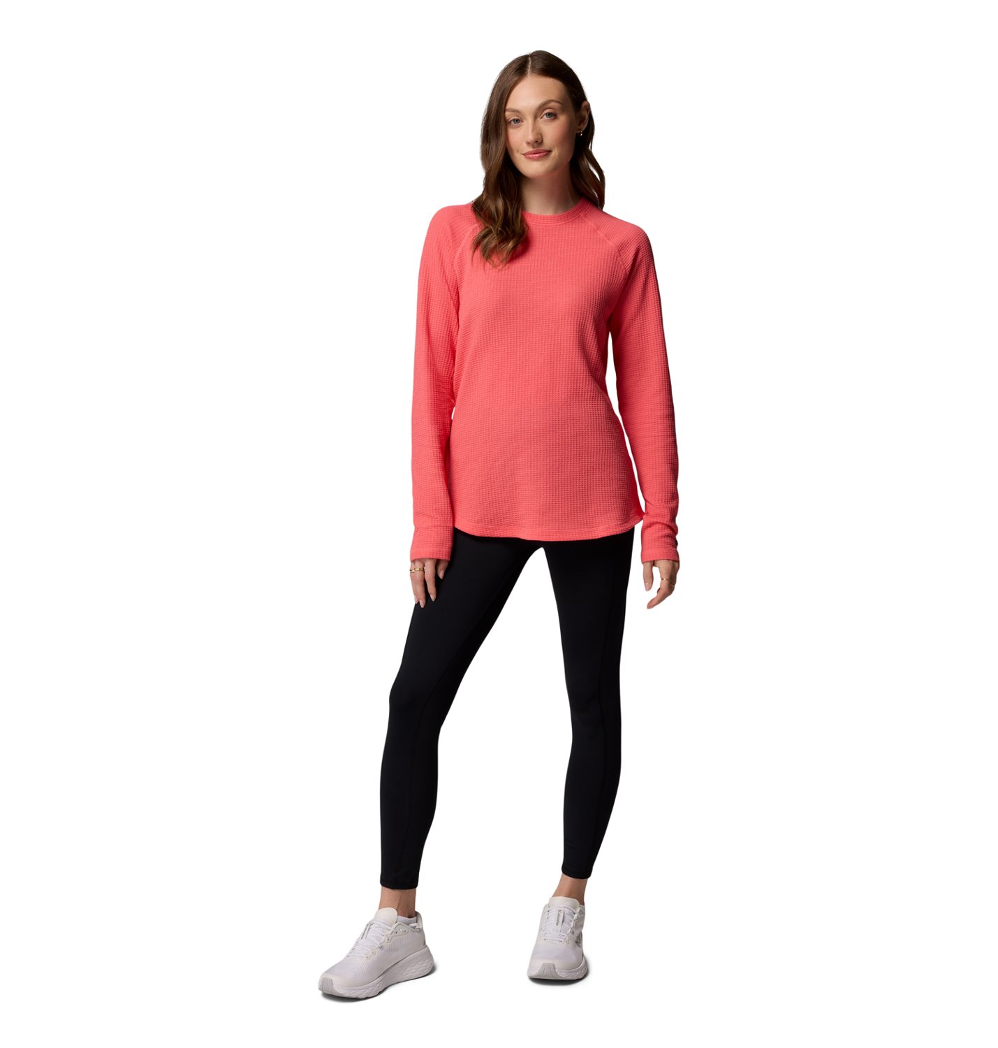 Columbia Women's Holly Springs Waffle Long Sleeve Top - view number 3