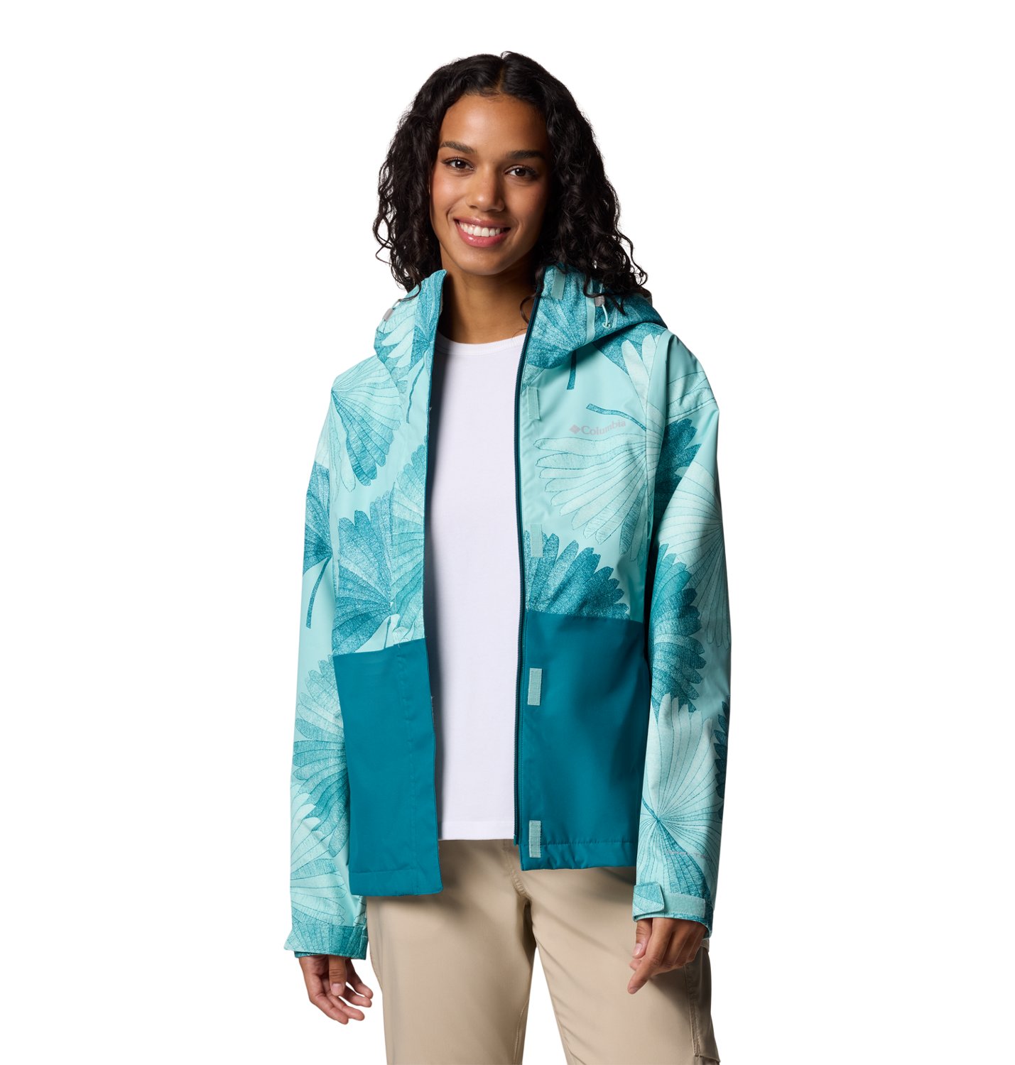 Columbia Sportswear Women's Hikebound™ Printed Rain Hiking Jacket - view number 2