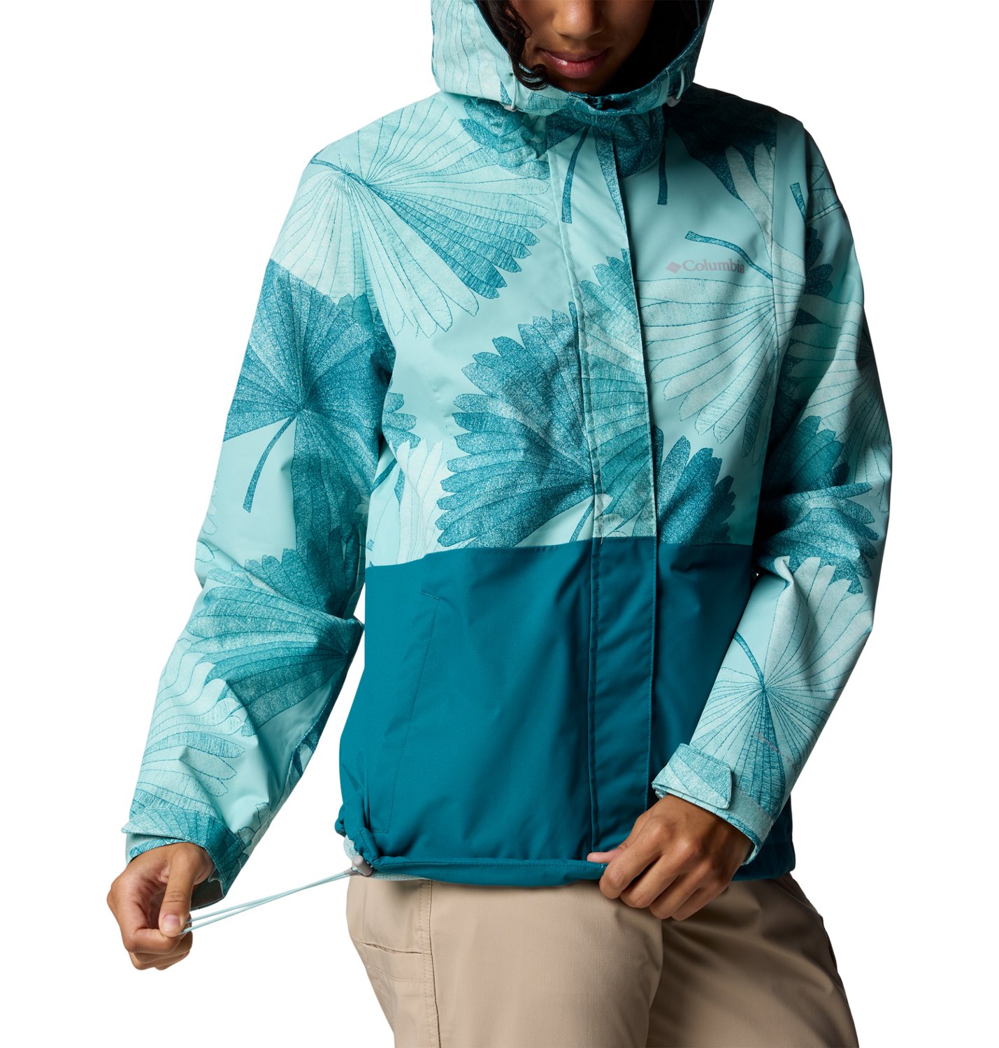 Columbia Sportswear Women's Hikebound™ Printed Rain Hiking Jacket - view number 6