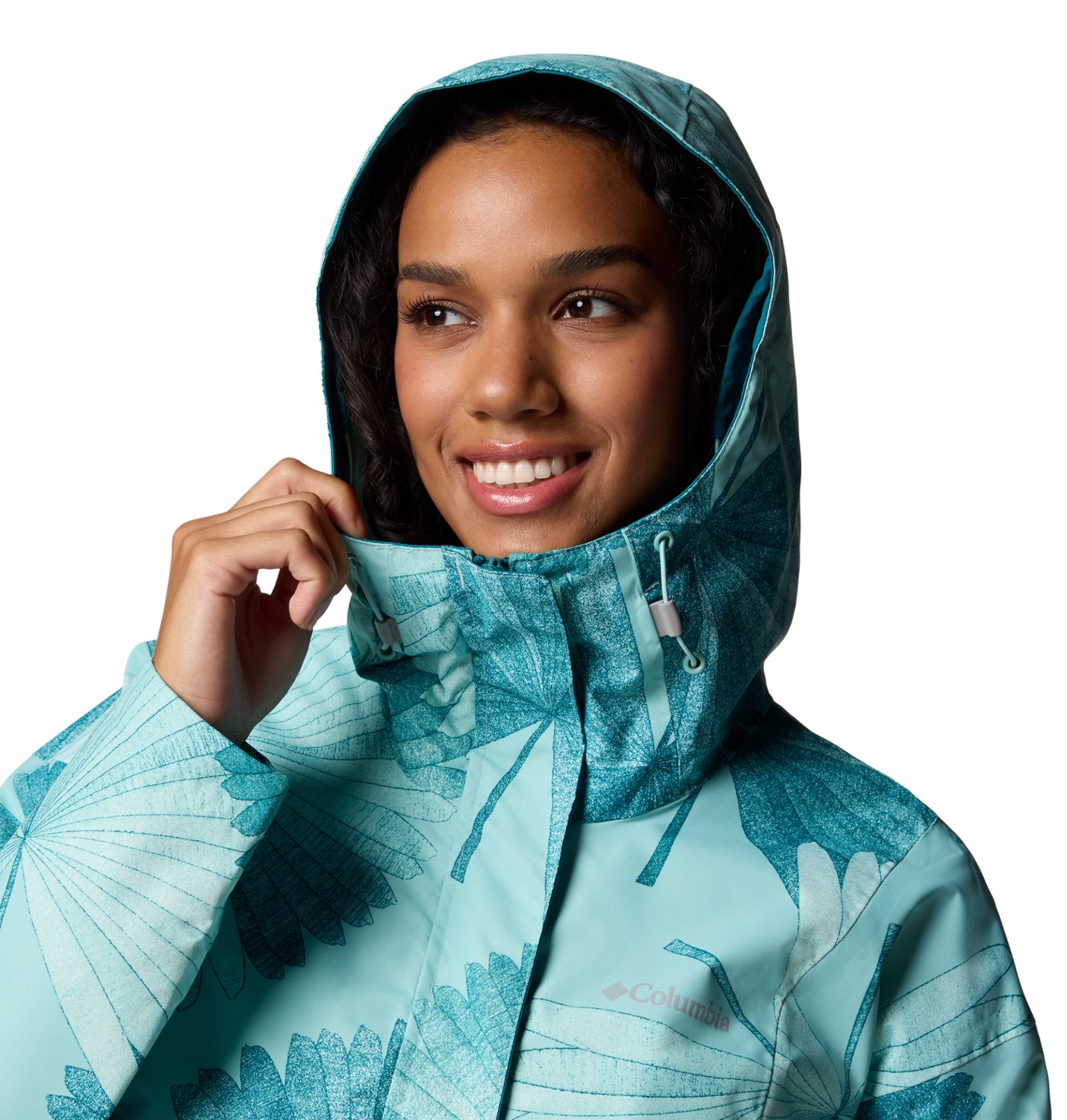Columbia Sportswear Women's Hikebound™ Printed Rain Hiking Jacket - view number 7