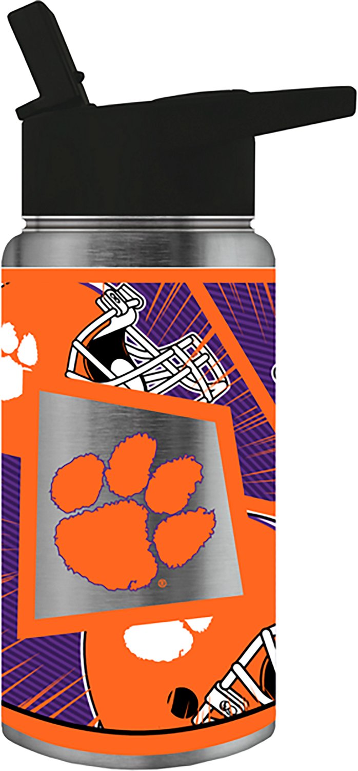 Great American Products Clemson University Tigers Mascot Mini Thirst 16 Oz Water Bottle