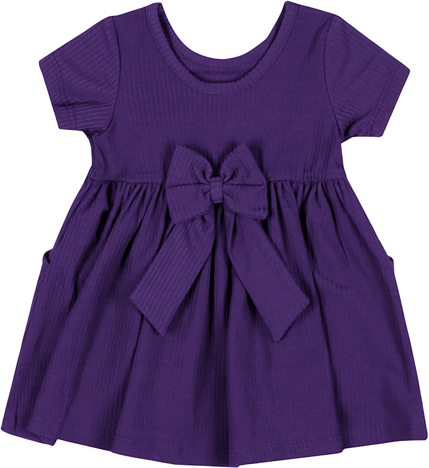 Colosseum Athletics Infants' Kansas State Flarietta Short Sleeve Dress - view number 2