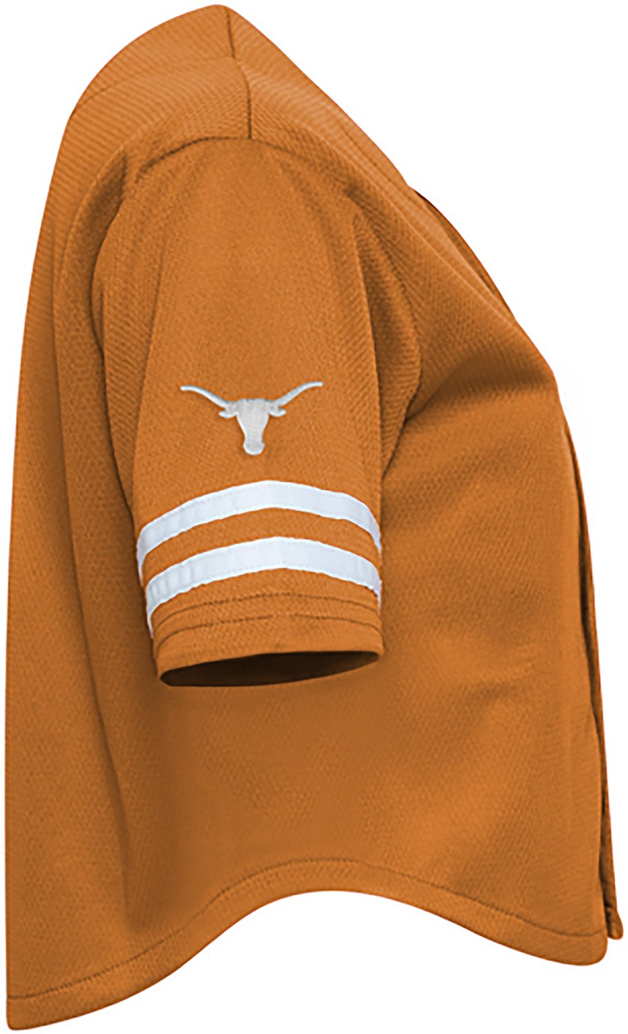 Hype and Vice Women's Texas Longhorns Cropped Football Jersey - view number 2