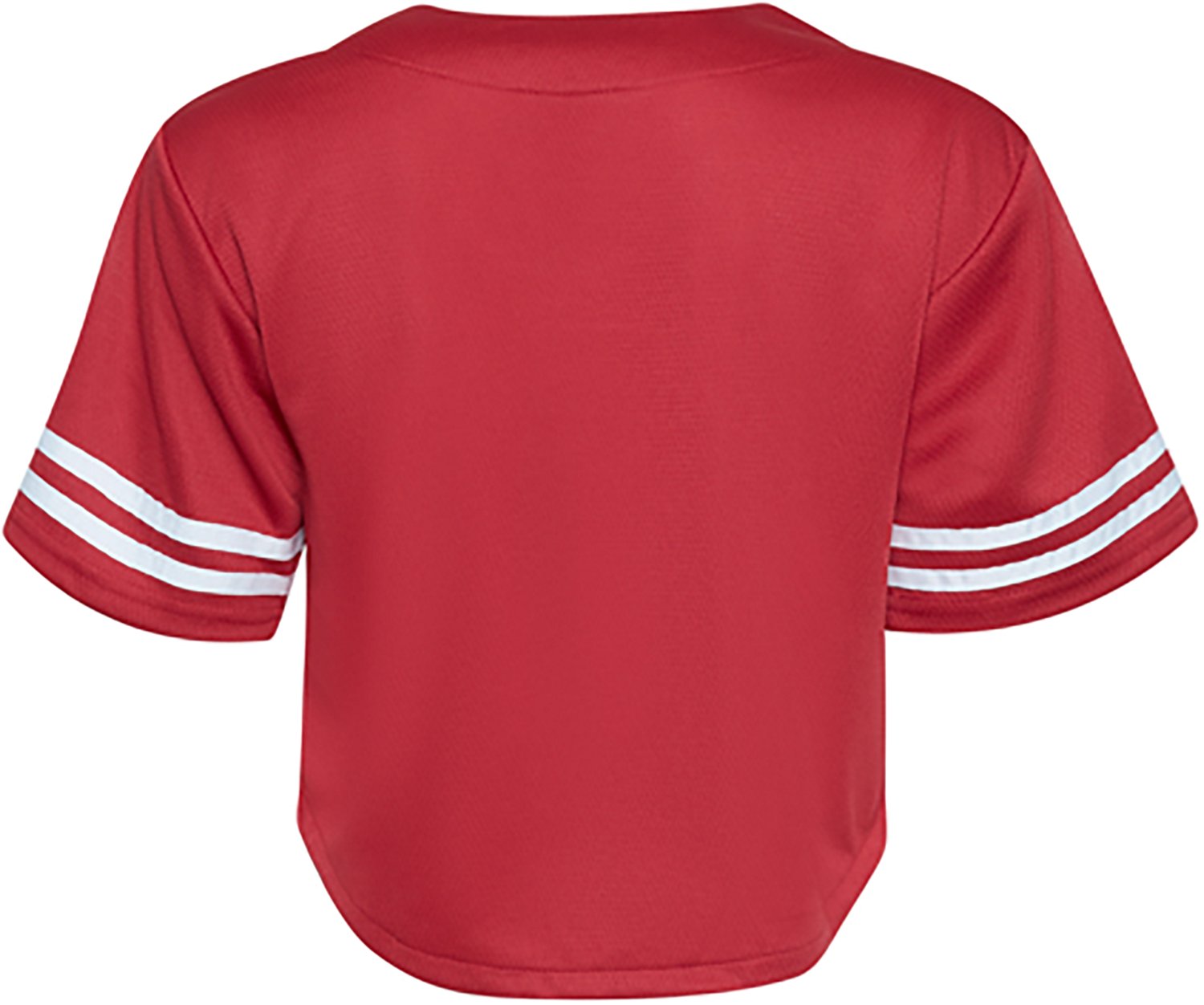Hype and Vice Women's Oklahoma Sooners Cropped Football Jersey - view number 3