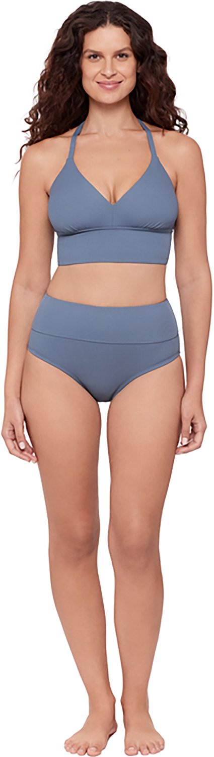 Eco Beach Women's Longline Bralette Swim Top