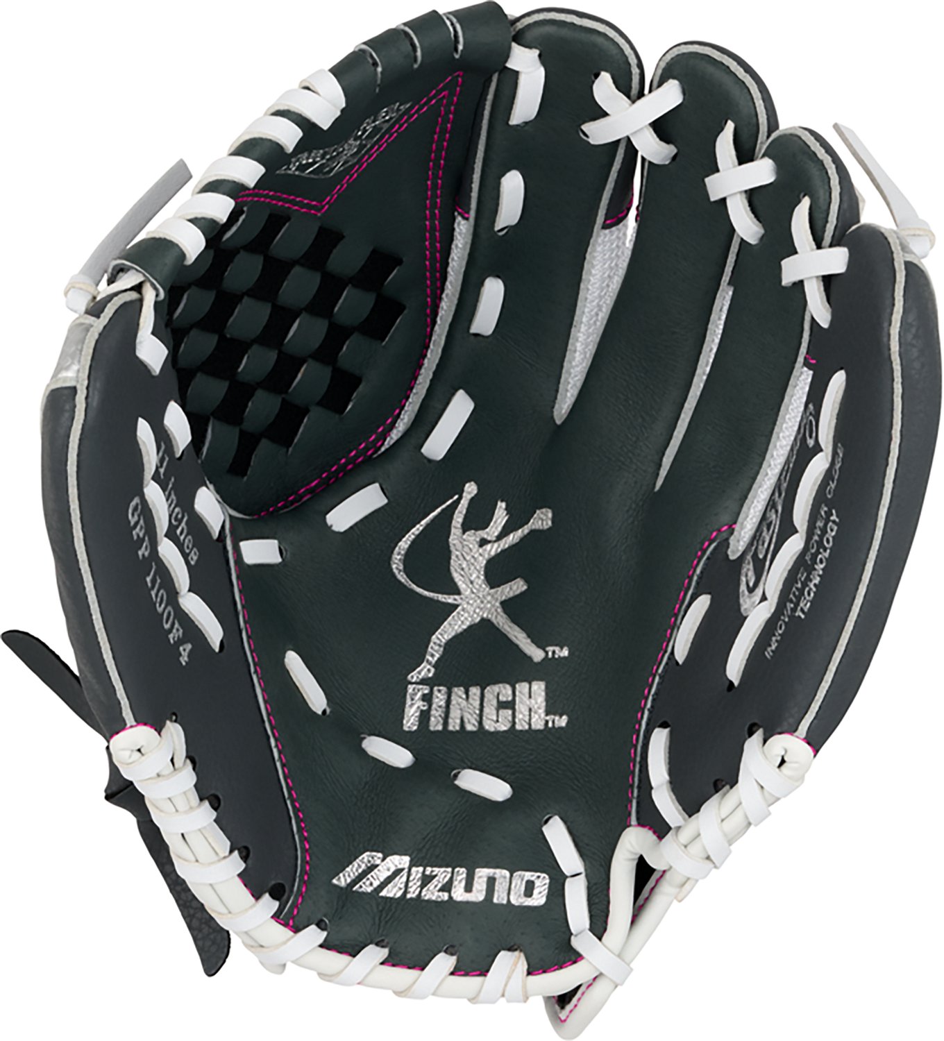 Mizuno 11 in Prospect Finch Series Softball Glove - view number 2