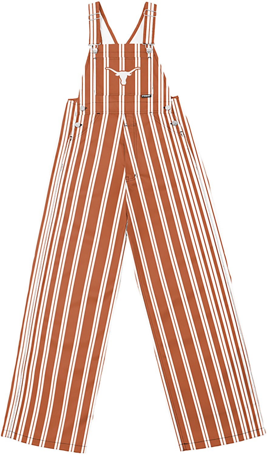 FOCO Men's Texas Sideline Spirit Stripe Overalls - view number 3