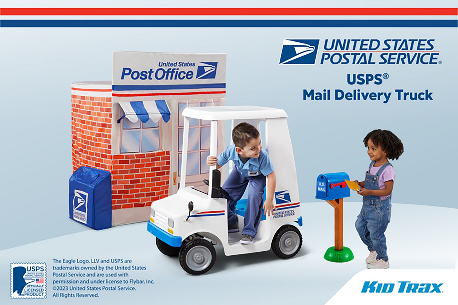 Flybar Kid Trax 6V USPS Mail Truck - view number 3