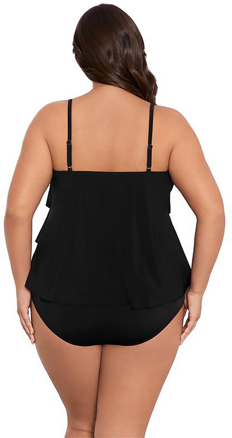 Trimshaper Women's Rachel Plus Solid Tankini - view number 2