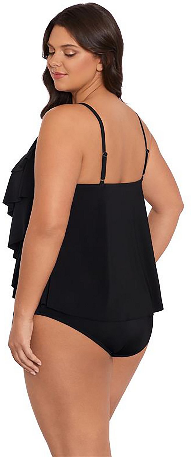 Trimshaper Women's Rachel Plus Solid Tankini - view number 3