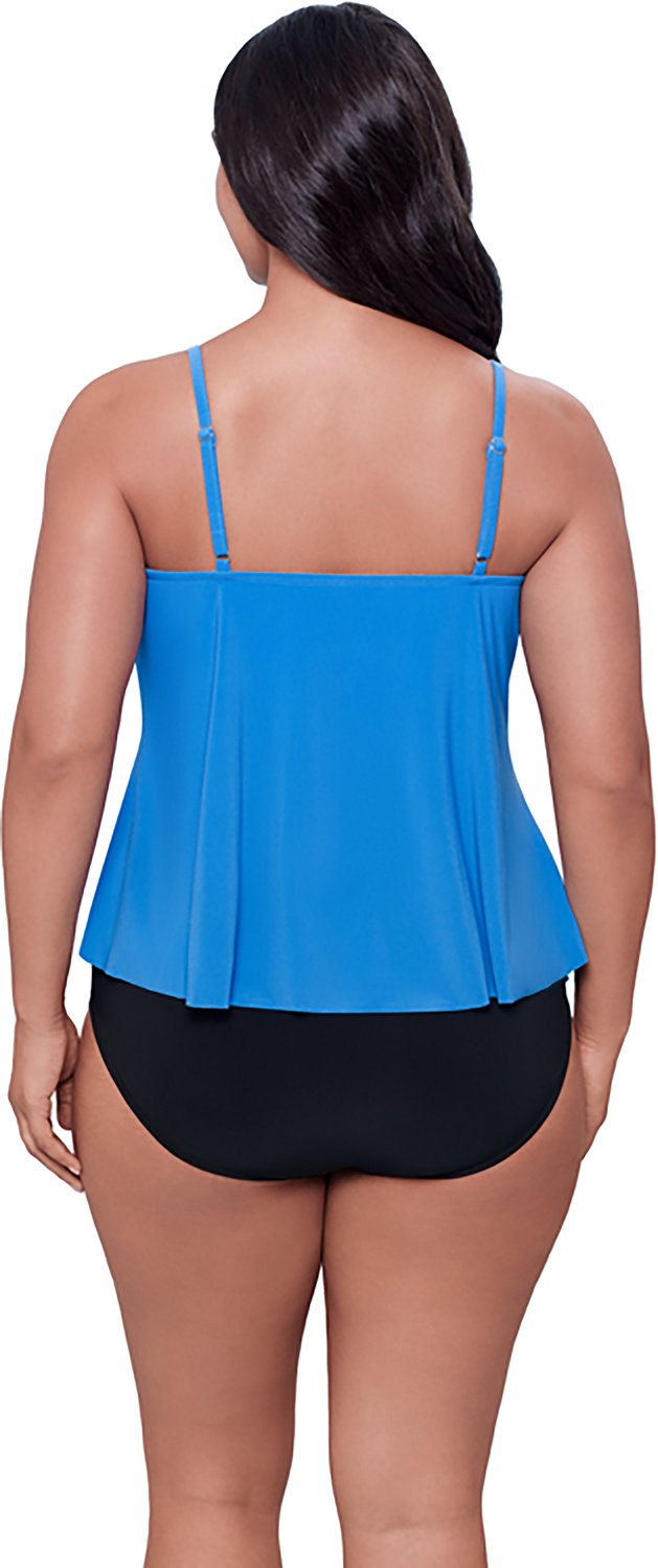 Trimshaper Women's Rachel Plus Solid Tankini - view number 2