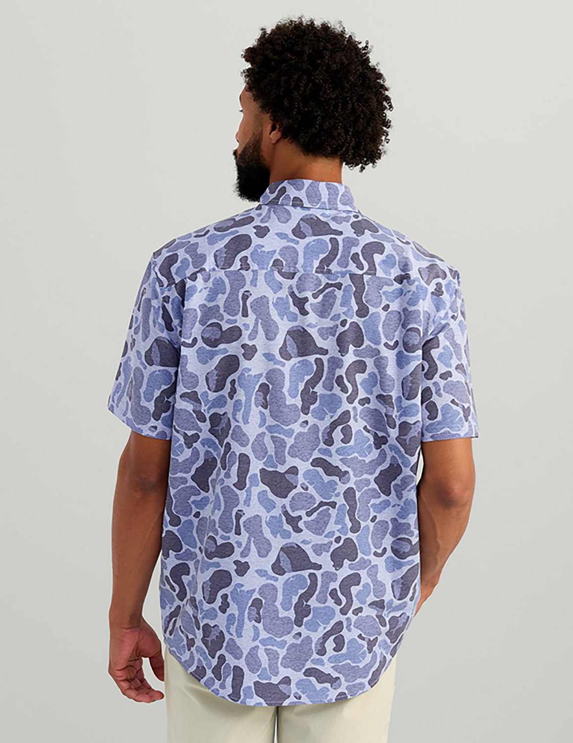 Huk Men's Kona Desert Rose Short Sleeve Shirt - view number 2