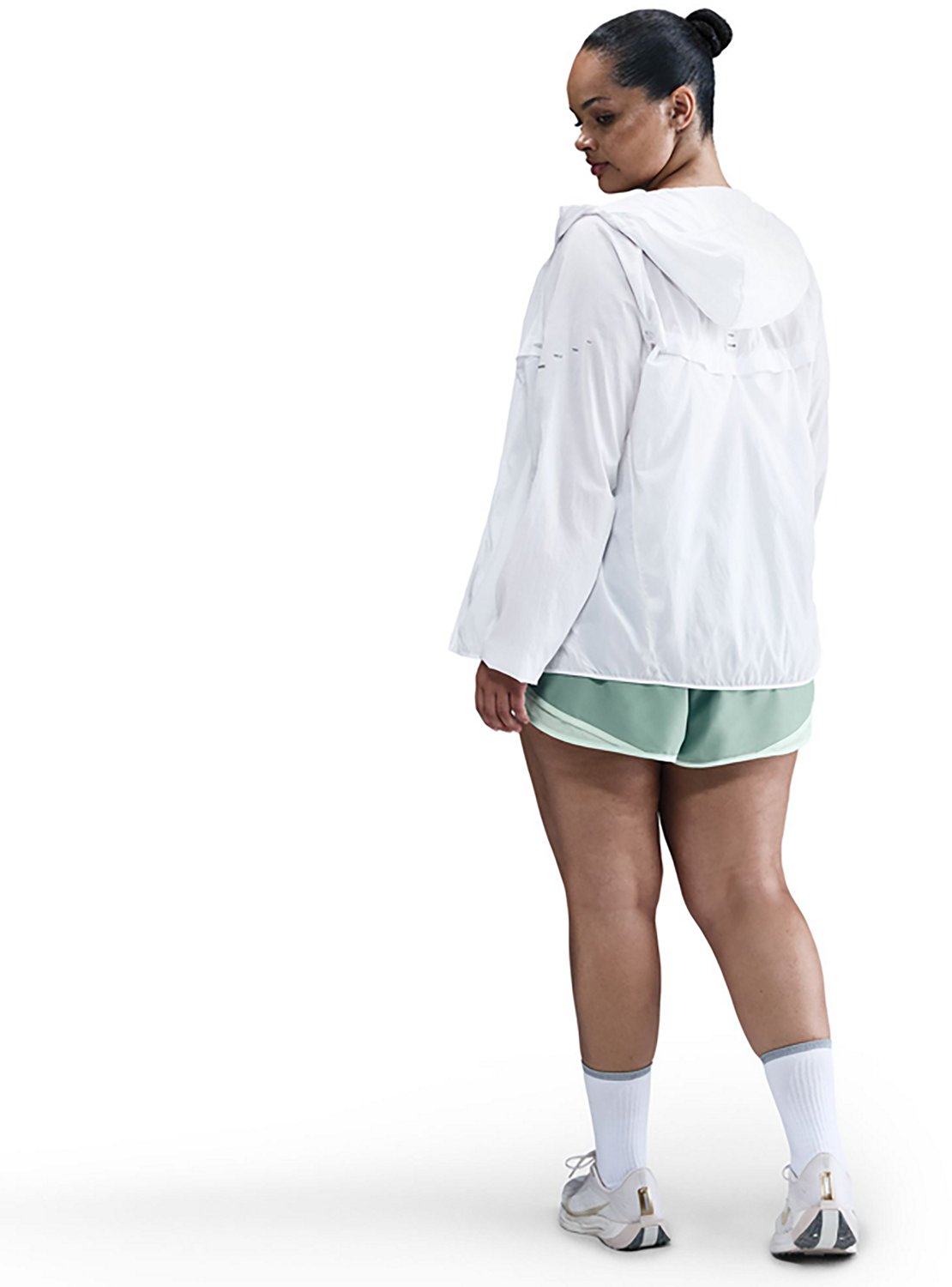 Nike Women's Tempo Dri-FIT Mid Rise Plus Size Running Shorts 3 in - view number 2