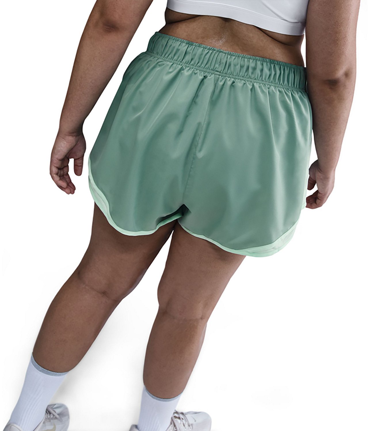 Nike Women's Tempo Dri-FIT Mid Rise Plus Size Running Shorts 3 in - view number 4