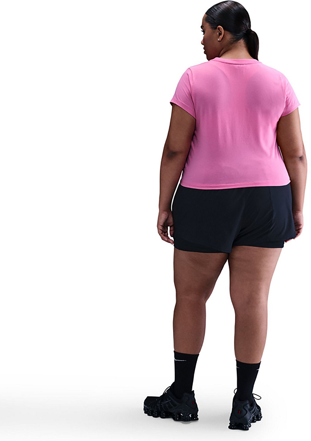 Nike Women's Sportswear Chill Knit Cropped Plus Size T-shirt - view number 2