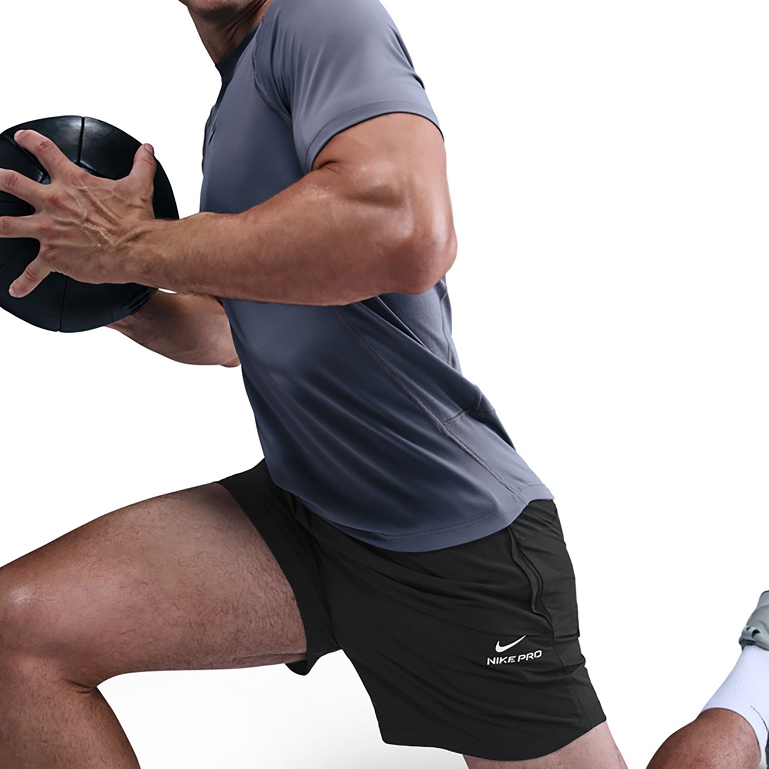 Nike Men's Pro Training Dri-FIT Shorts 6 in - view number 5