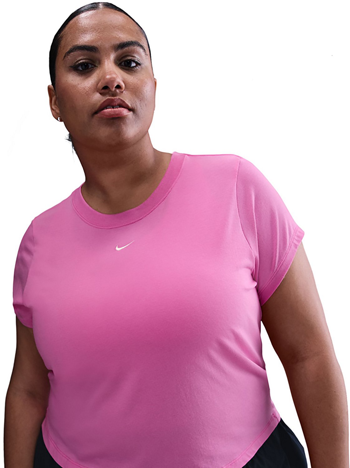 Nike Women's Sportswear Chill Knit Cropped Plus Size T-shirt - view number 3