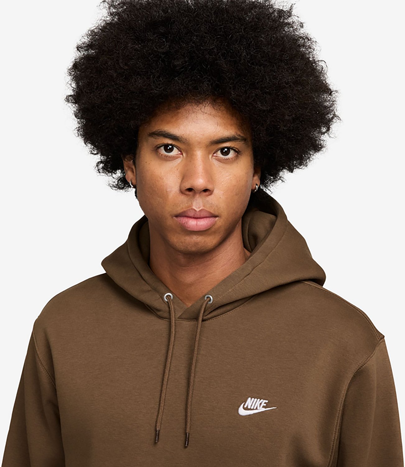 Nike Men's Club Pullover Fleece Hoodie - view number 3