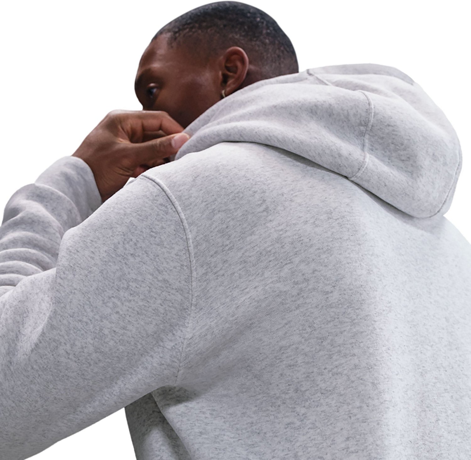 Nike Men's Club Full Zip Fleece Hoodie - view number 4
