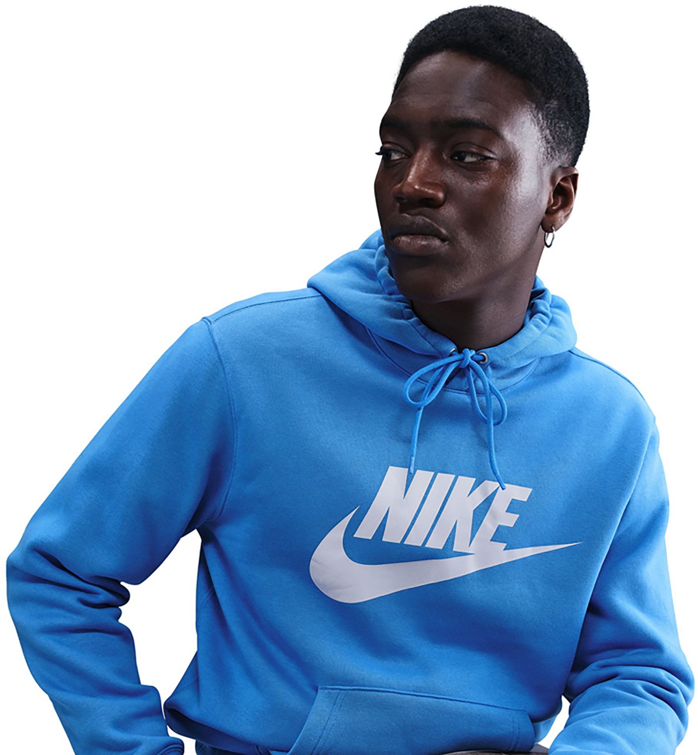 Nike Men's Club Pullover Fleece Hoodie - view number 5