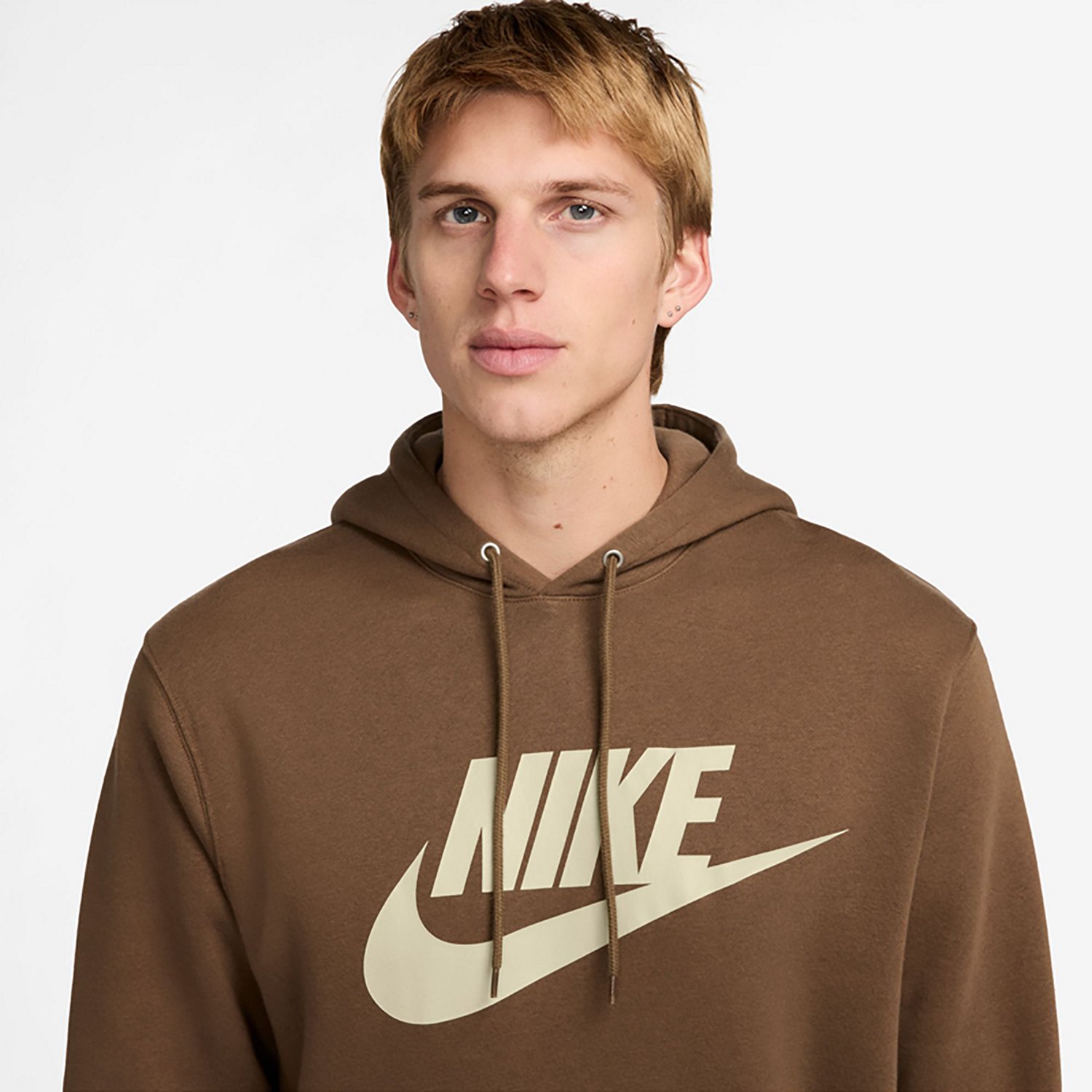Nike Men's Club Pullover Fleece Hoodie - view number 3