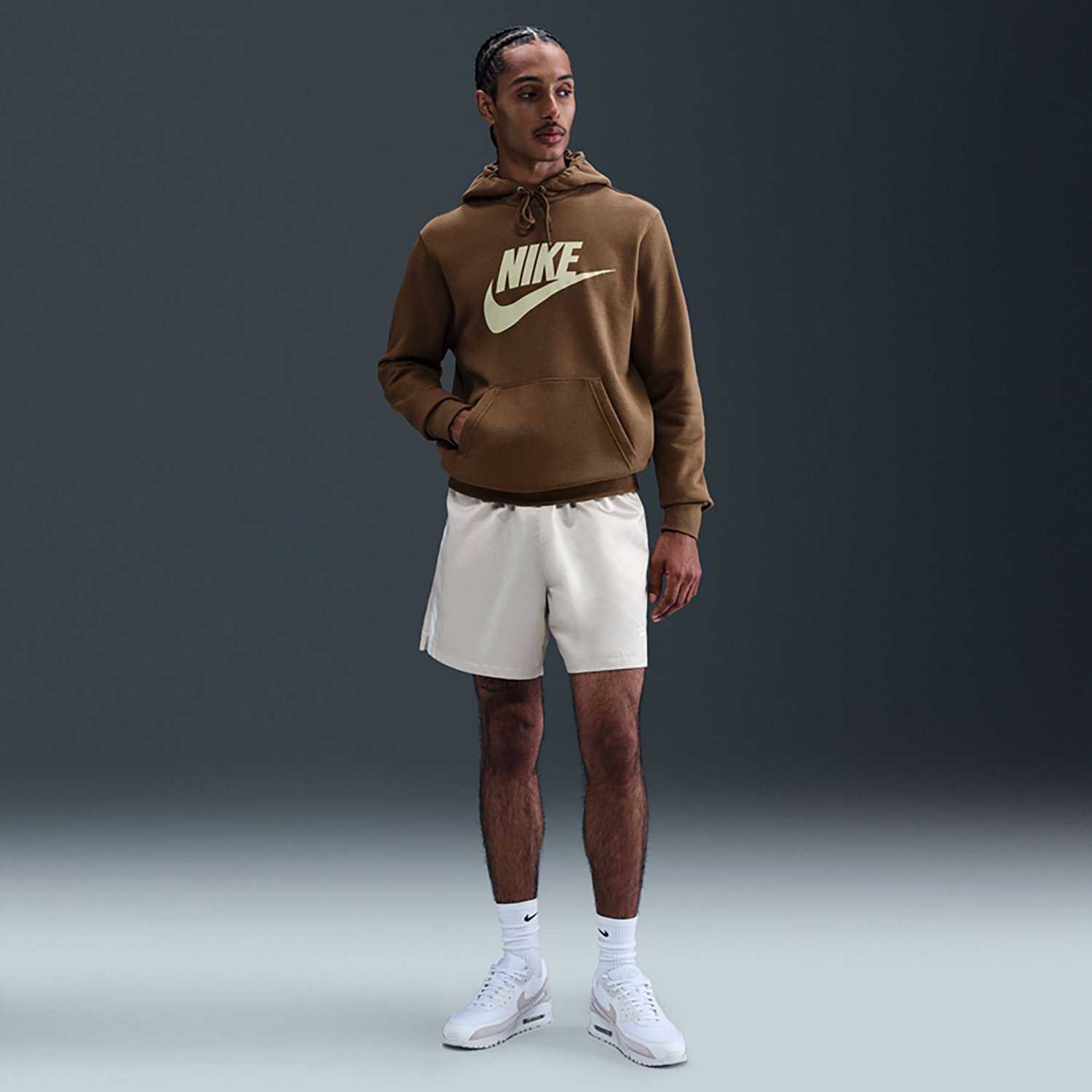 Nike Men's Club Pullover Fleece Hoodie - view number 4