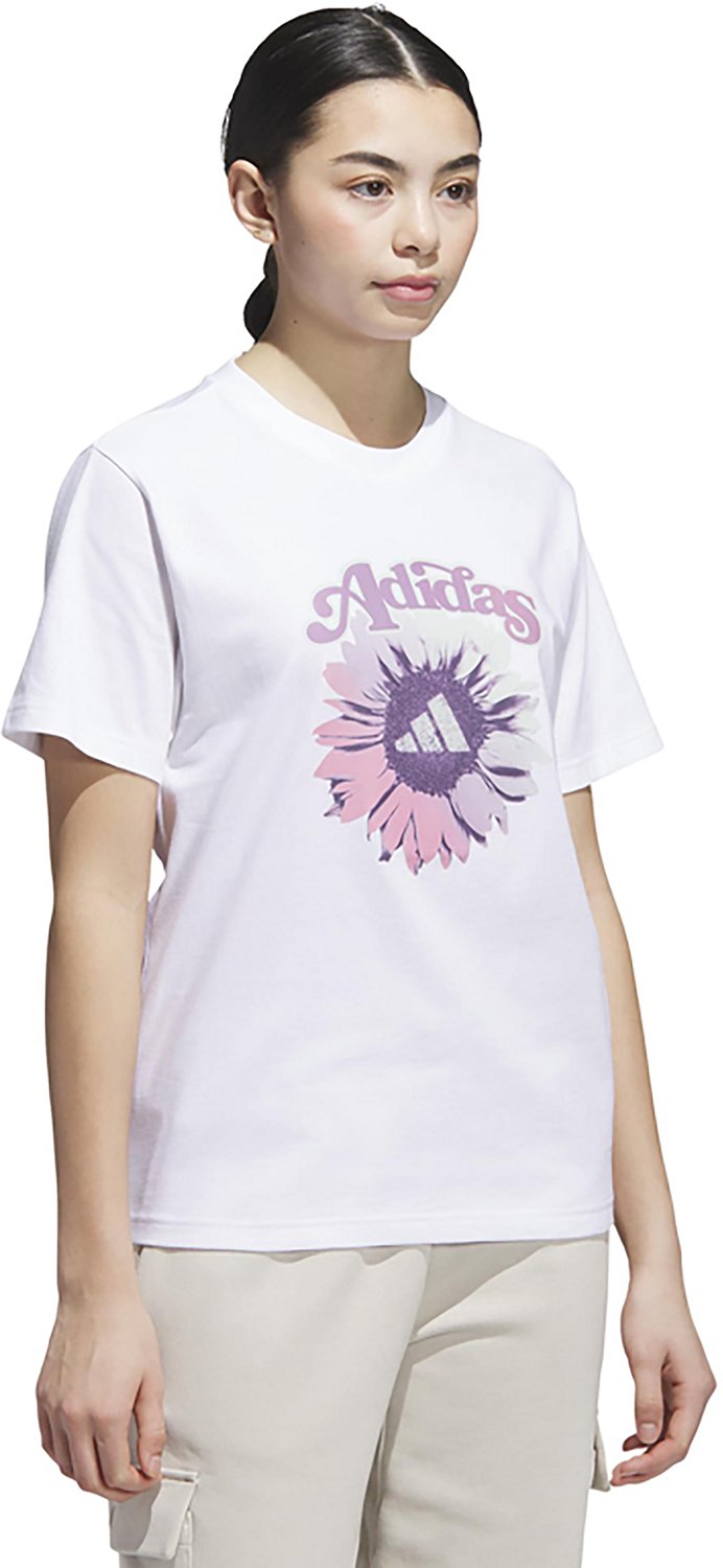 adidas Women's Floral Graphic T-shirt - view number 3