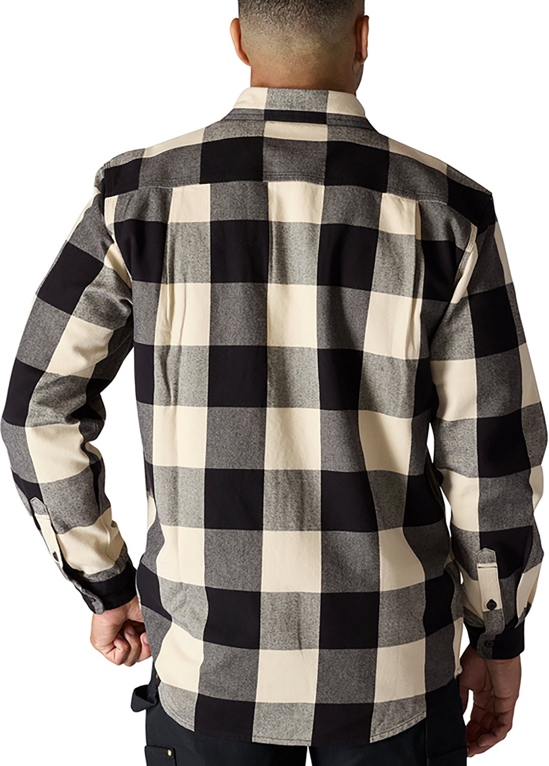 Carhartt Men's Loose Fit Heavyweight Flannel Long-Sleeve Plaid Shirt - view number 3