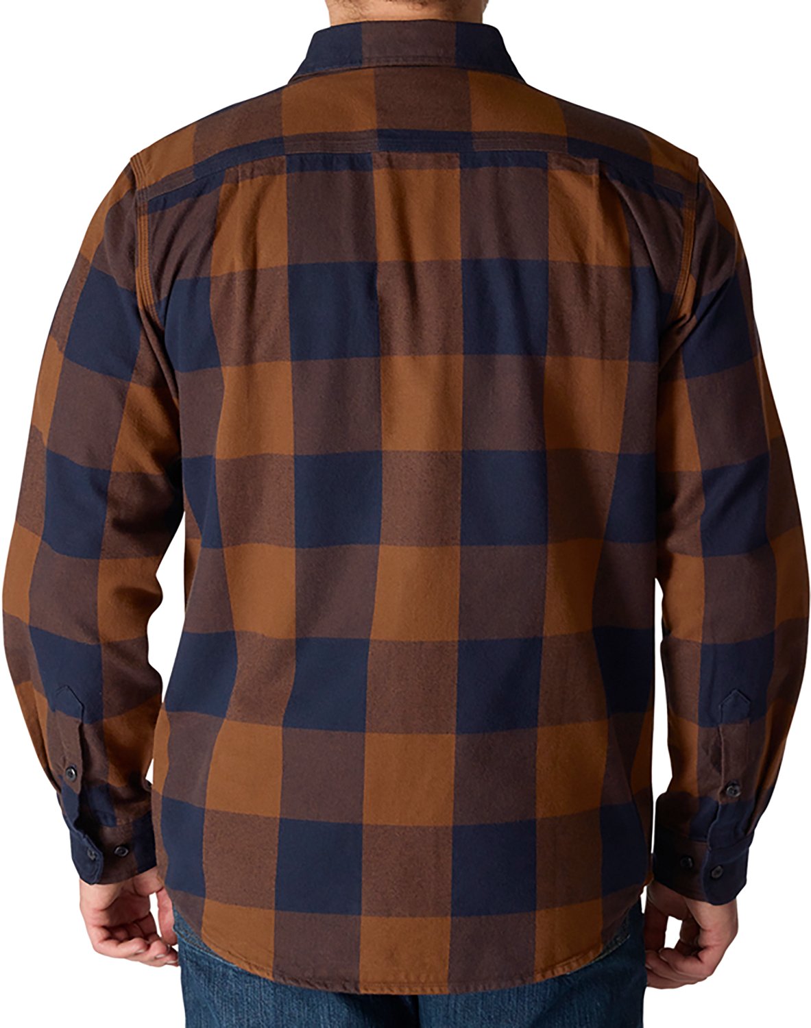 Carhartt Men's Loose Fit Heavyweight Flannel Long-Sleeve Plaid Shirt - view number 3