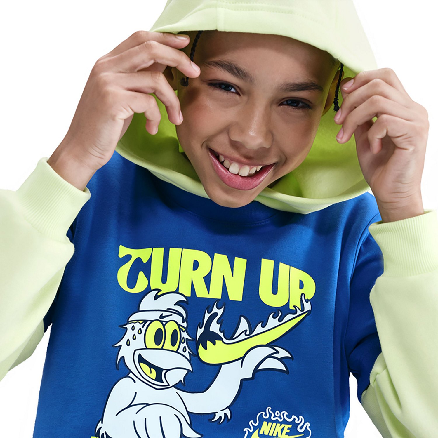 Nike Boys' Sportswear Turn Up T-shirt - view number 5