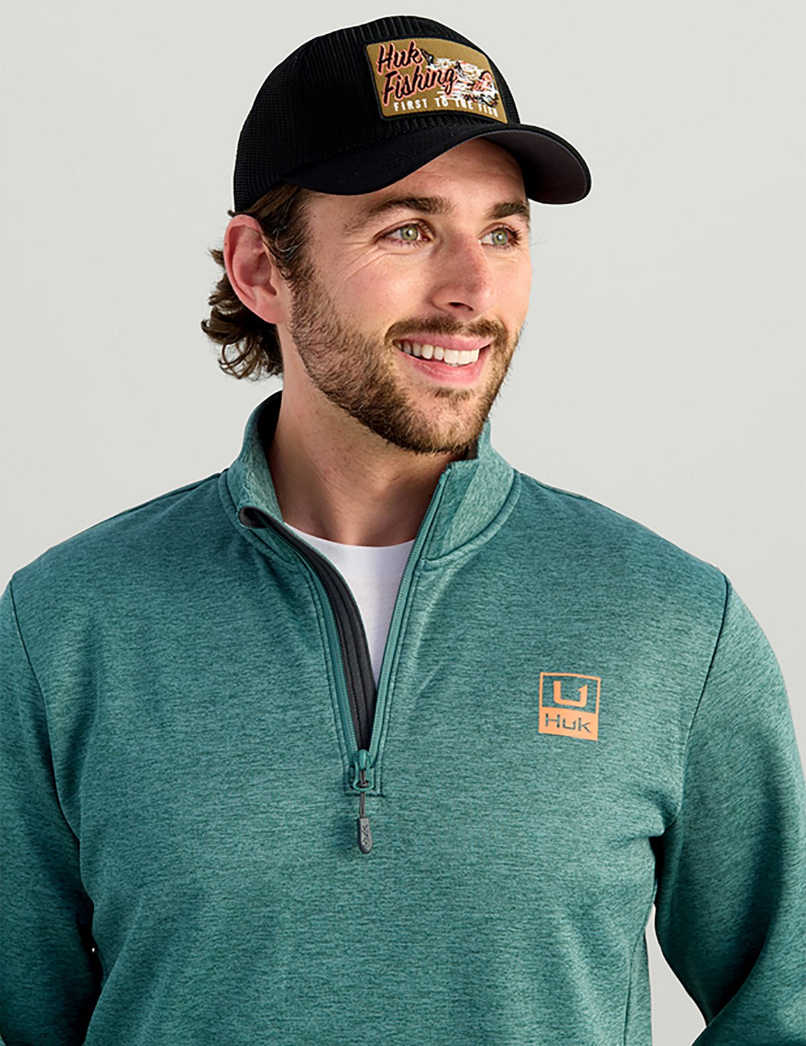 Huk Men's ColdFront 1/4-Zip Top - view number 3