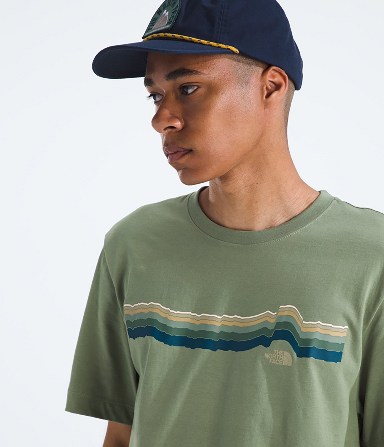 The North Face Men's Evolution Tequila Sunrise Graphic T-shirt - view number 3