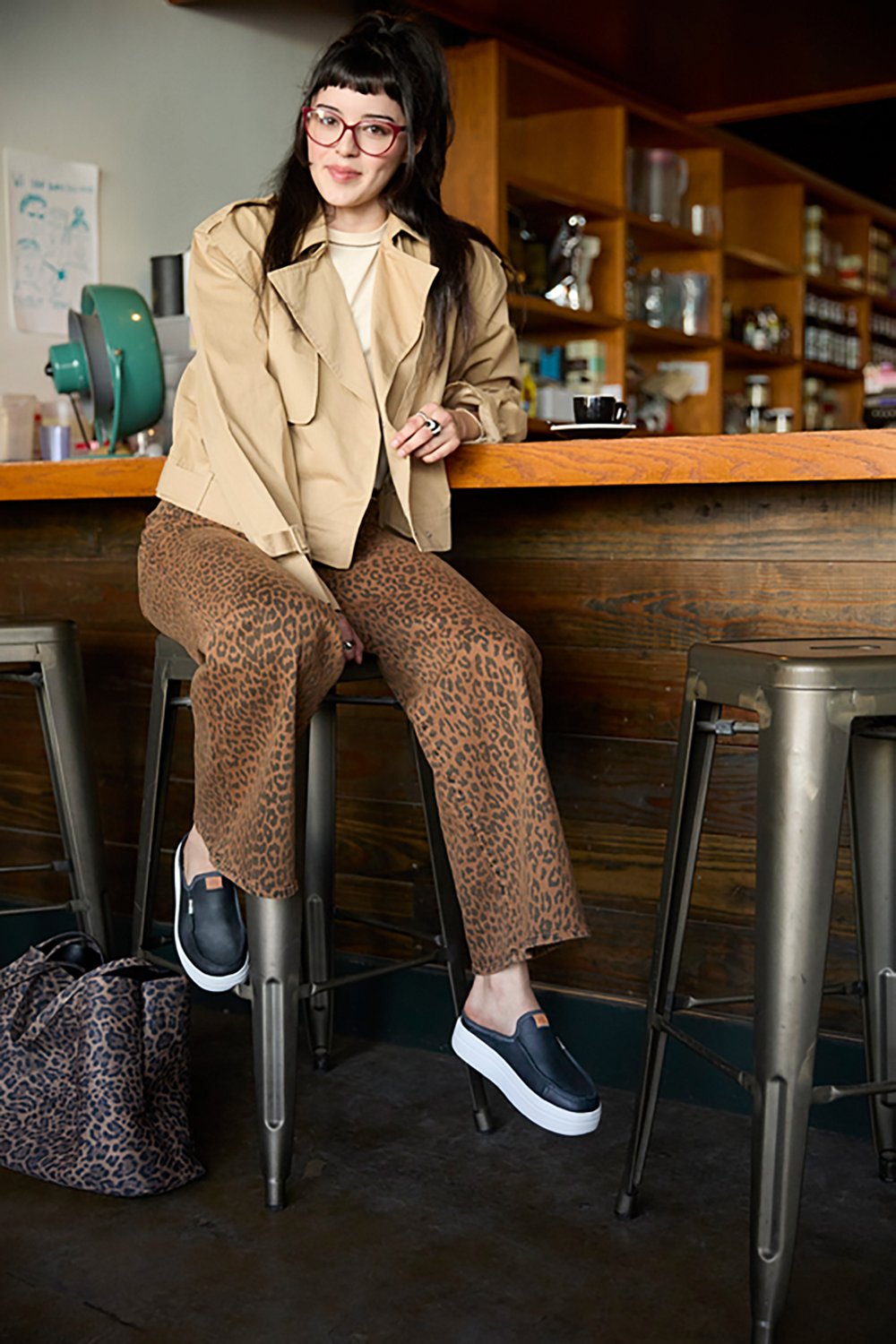 Hey Dude Kids' Wendy Austin Lift Leather Shoes - view number 8