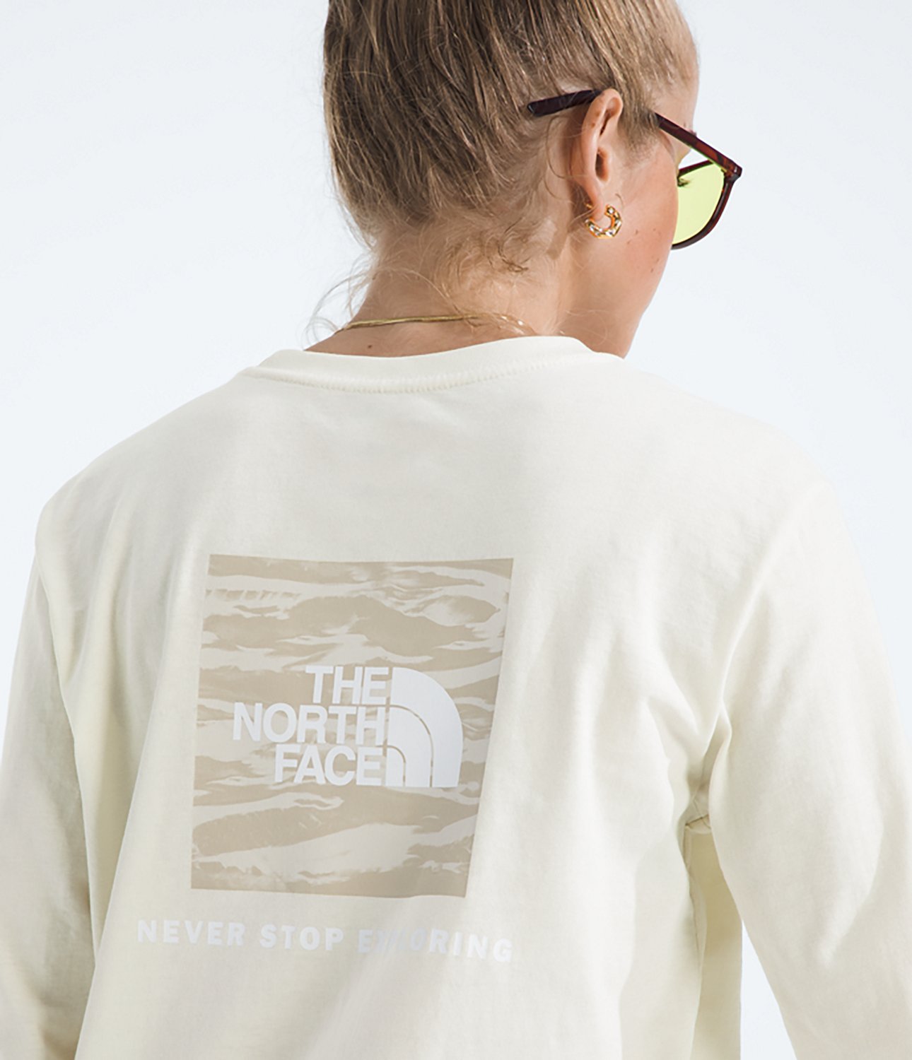The North Face Women's Evolution Box NSE Fill Light Long Sleeve Graphic T-shirt - view number 3
